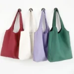 Custom Size Canvas Shoulder Bag Women's Tote Bag for Souvenir Gift or Daily Use